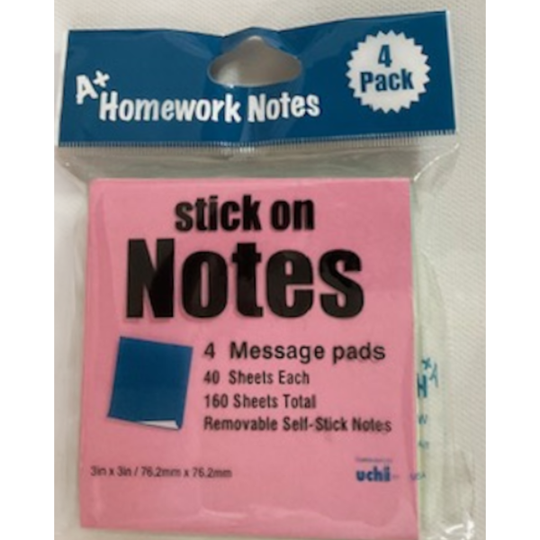 Colored Sticky Notes 160 Sheets