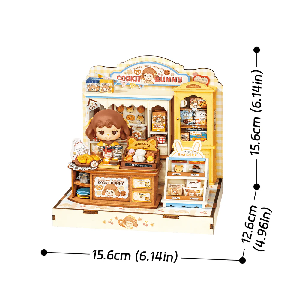 DIY Miniature Cookii Bunny's Cookie Shop