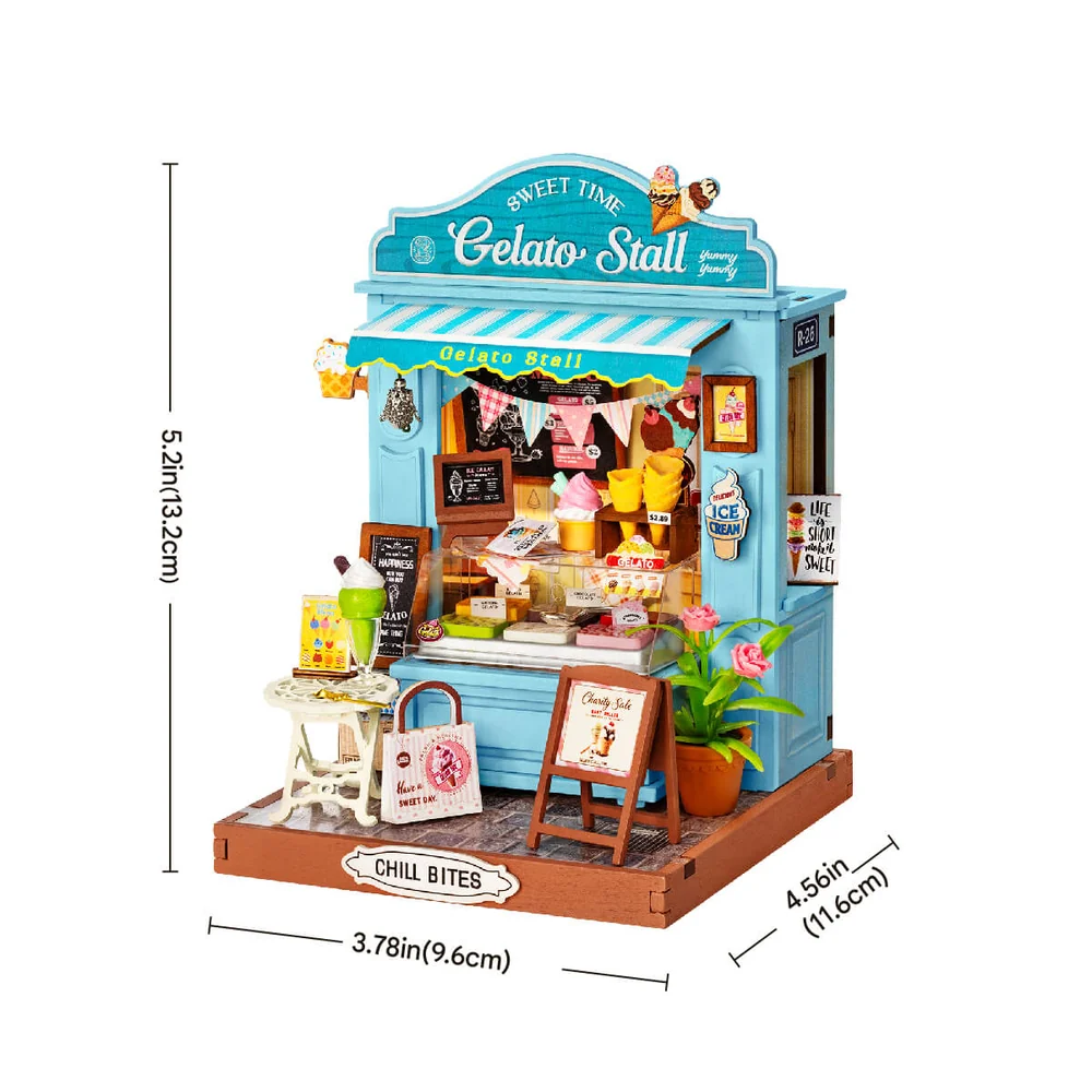 DIY Miniature Gelato Stall
