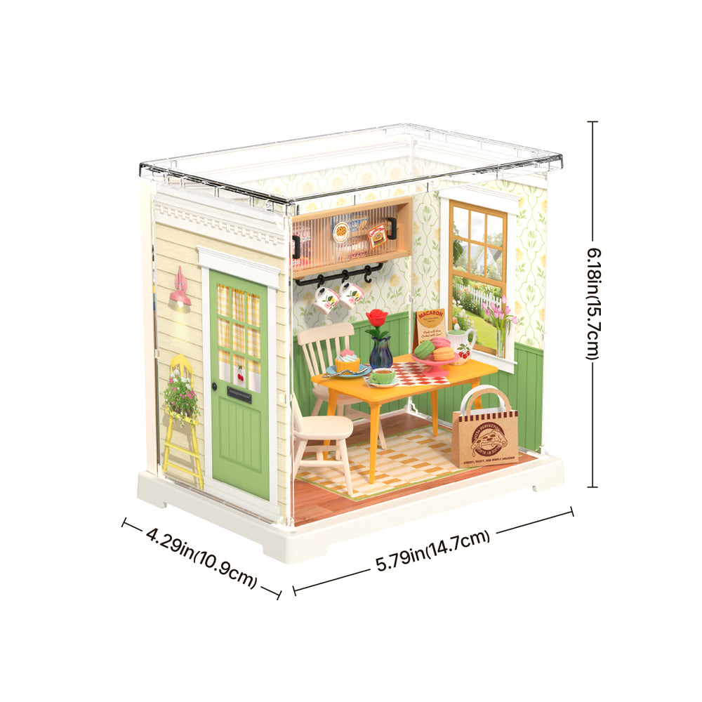 DIY Miniature Floral Dining Room