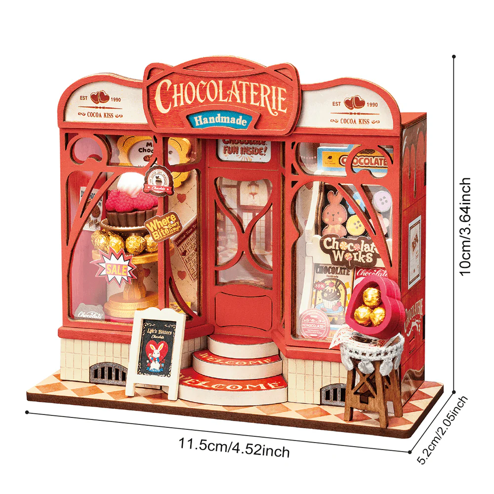 DIY Miniature Sweet Chocolate Shop