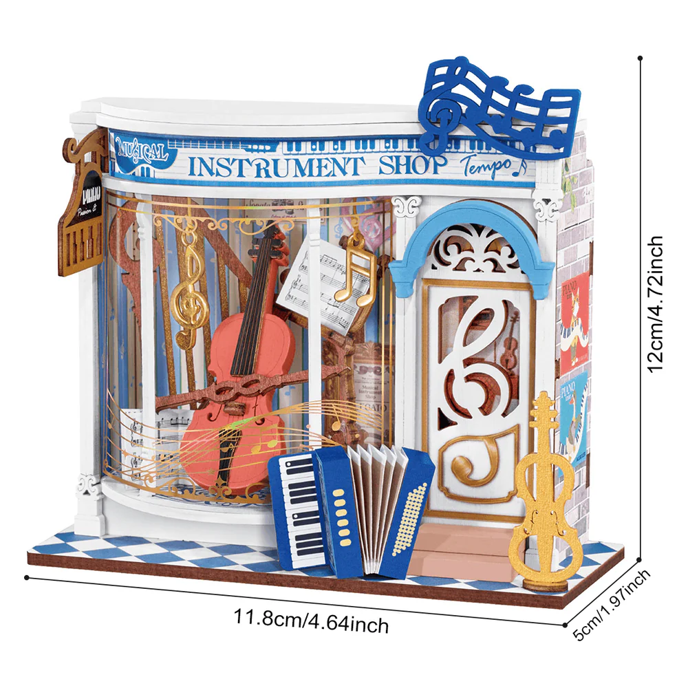 DIY Miniature Melody Instrument Shop