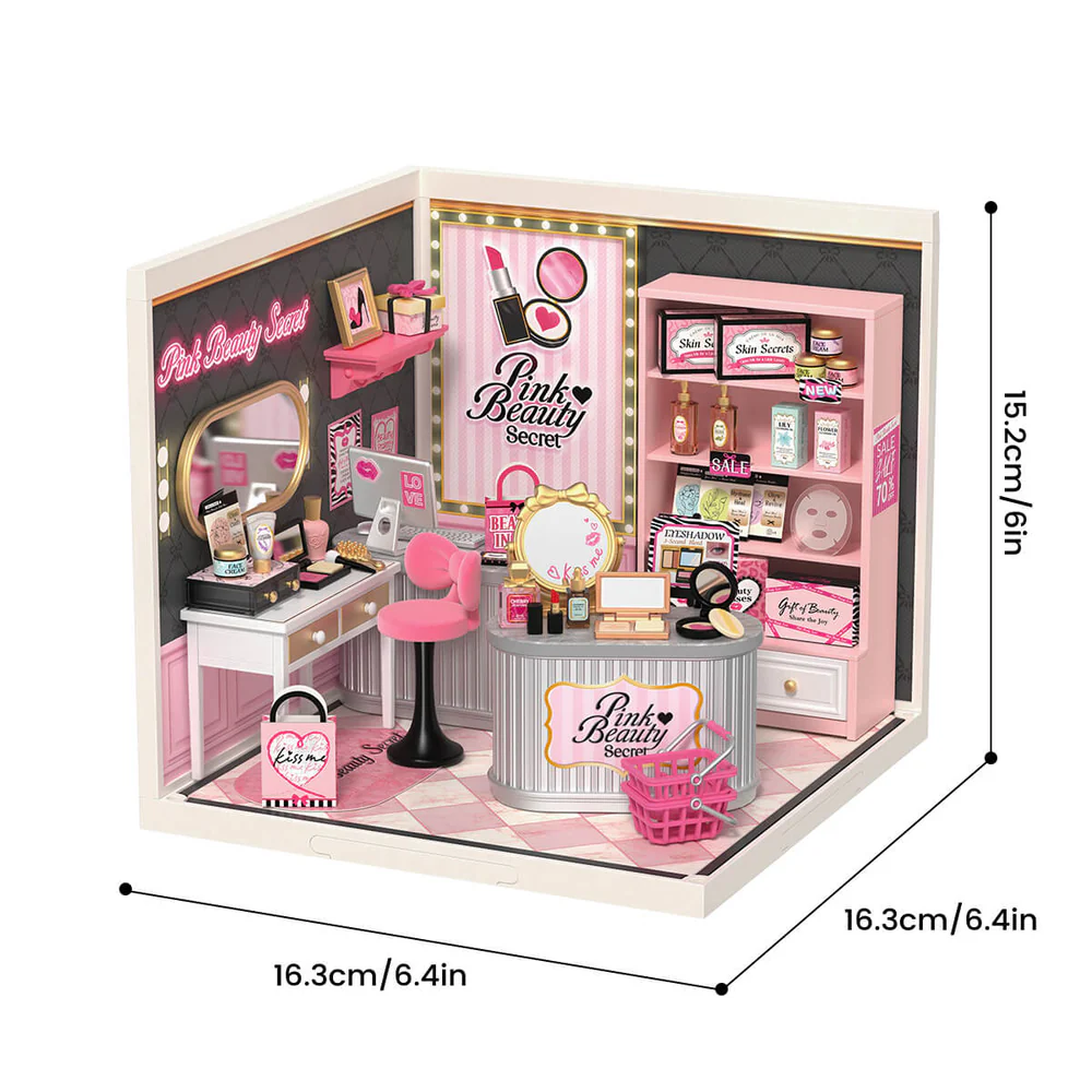DIY Miniature Pink Beauty Secret
