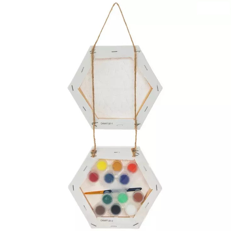 Donut Worry Hanging Canvas Art Painting Kit