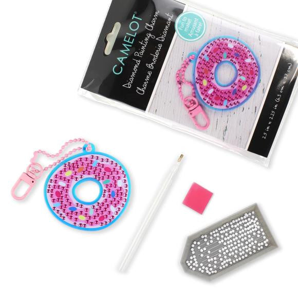 Doughnut Sprinkle Charm Diamond Art Kit