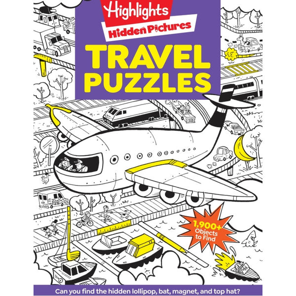 Hidden Pictures Travel Puzzles Book