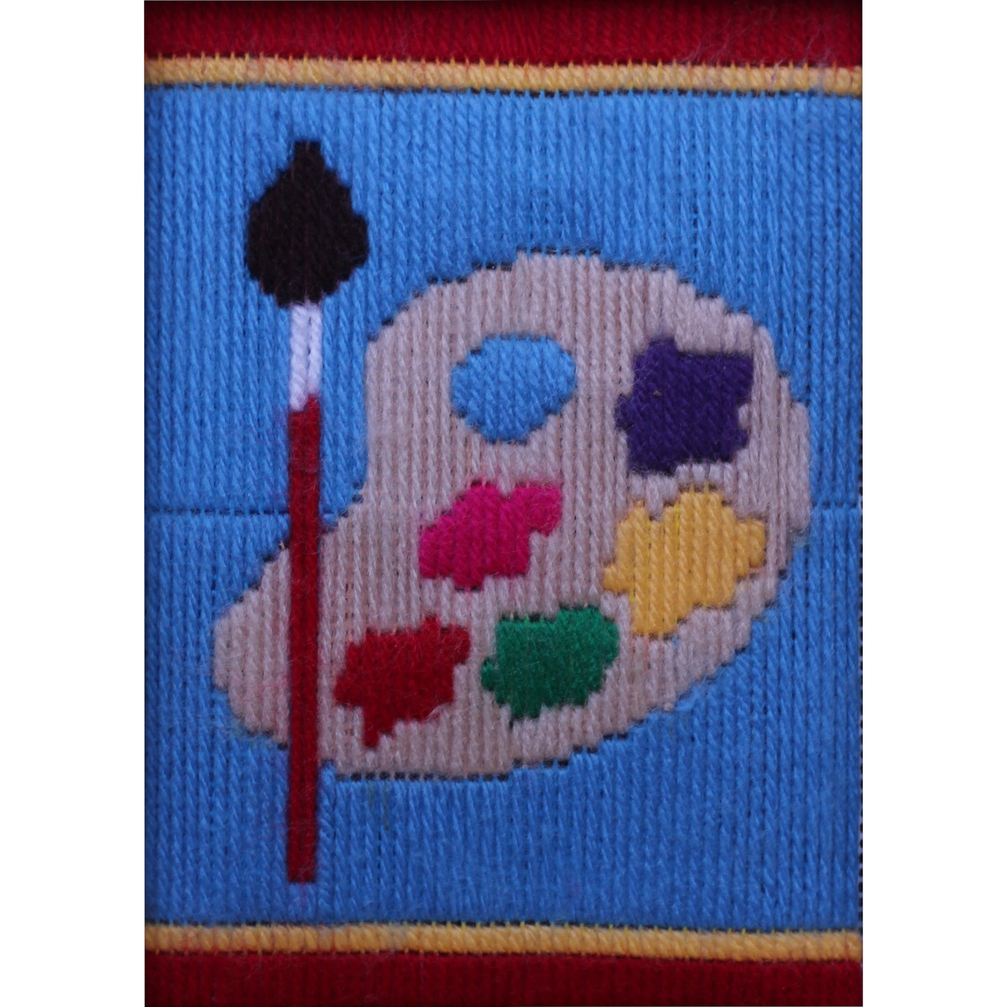 Long Stitch Tapestry Paint Pallete