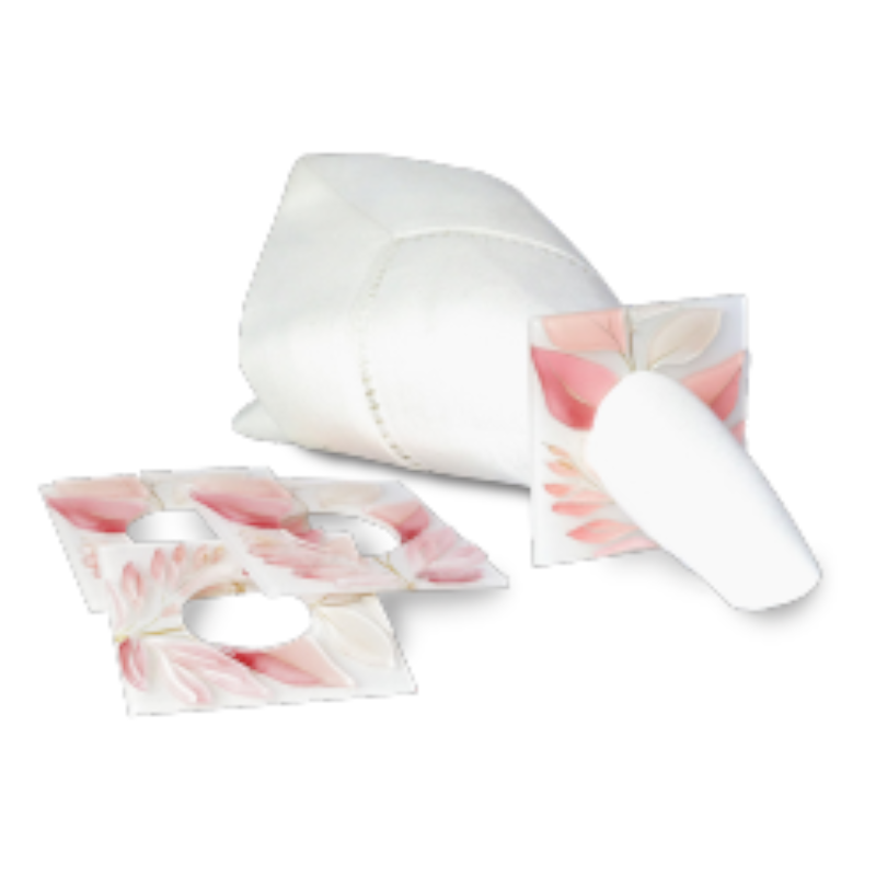 Lucite Art Napkin Rings