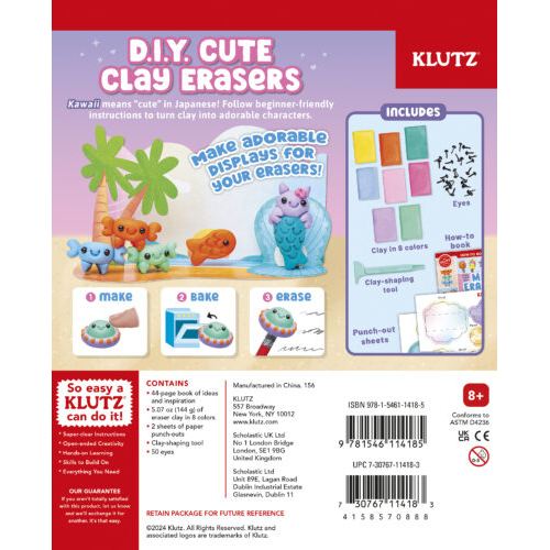 Make Your Own Mini Erasers Kawaii Style