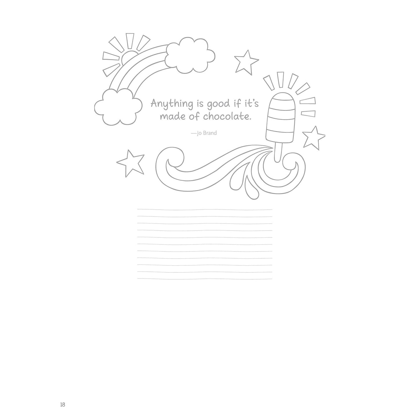 Notebook Doodles Sweets & Treats Coloring & Activity Book