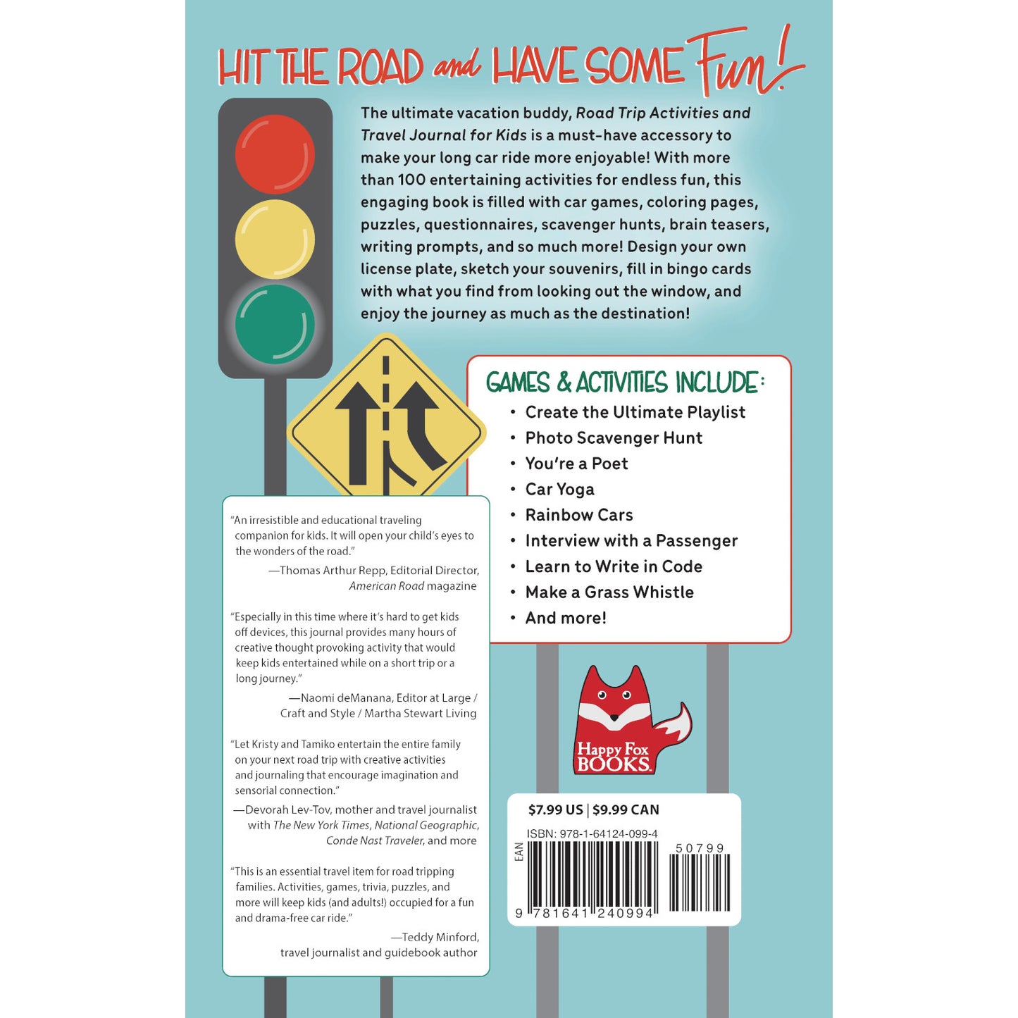 Road Trip Activities And Travel Journal For Kids