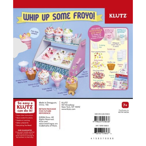 Whipped Clay Froyo Shop