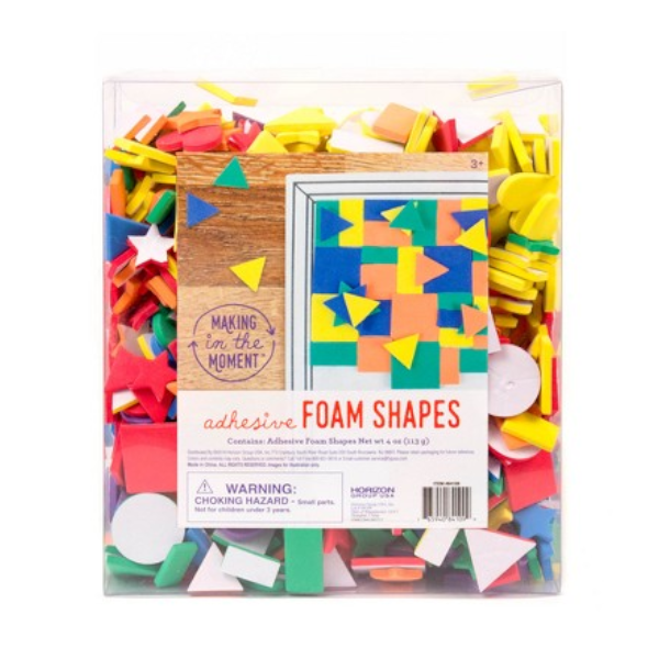 Assorted Adhesive Foam Shapes
