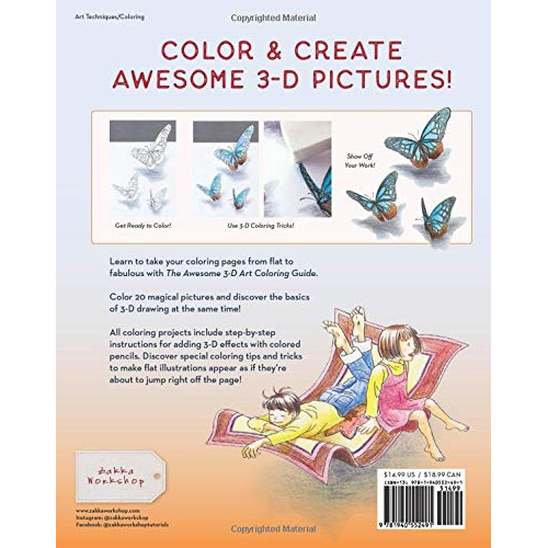 Awesome 3D Art Coloring Guide