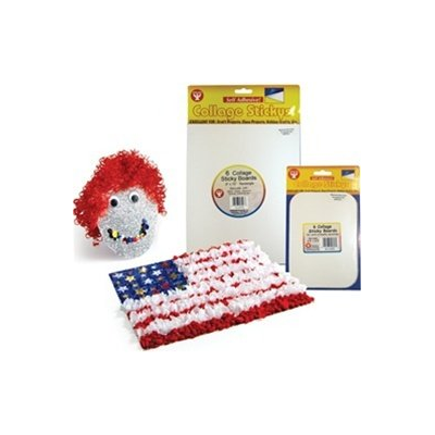 Collage Sticky Boards 4.5" x 6.5"