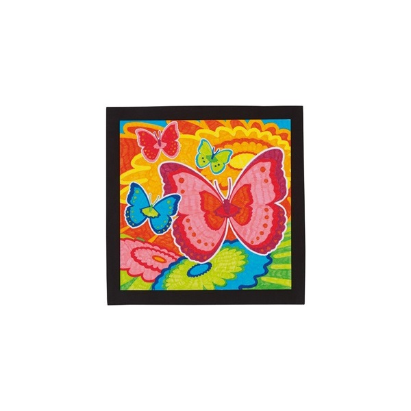 Color By Number Bloomin Butterflies