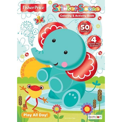 Fisher Price Sticker Scene