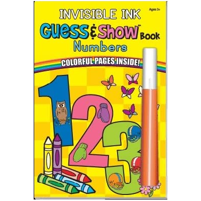 Guess & Show Invisible Ink Book