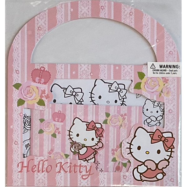 Hello Kitty Coloring Book & Stickers – Craft N Color