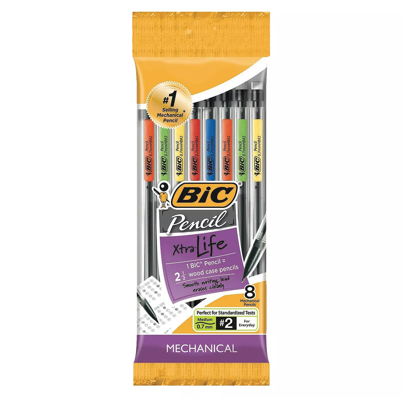Mechanical Pencil 8 Pk 0.7