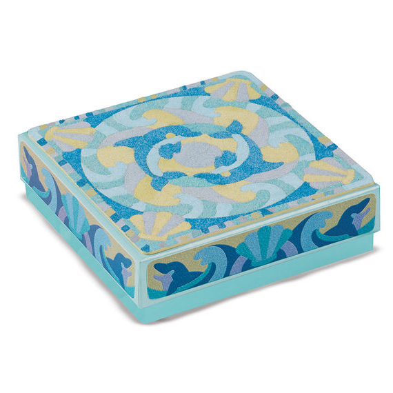 Mess Free Sand Dolphin Treasure Box
