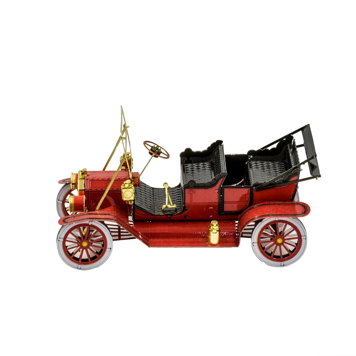 Metal Earth - 1908 Ford Model T, Red/Gold