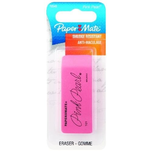 Paper Mate Pink Pearl Erasers, Large