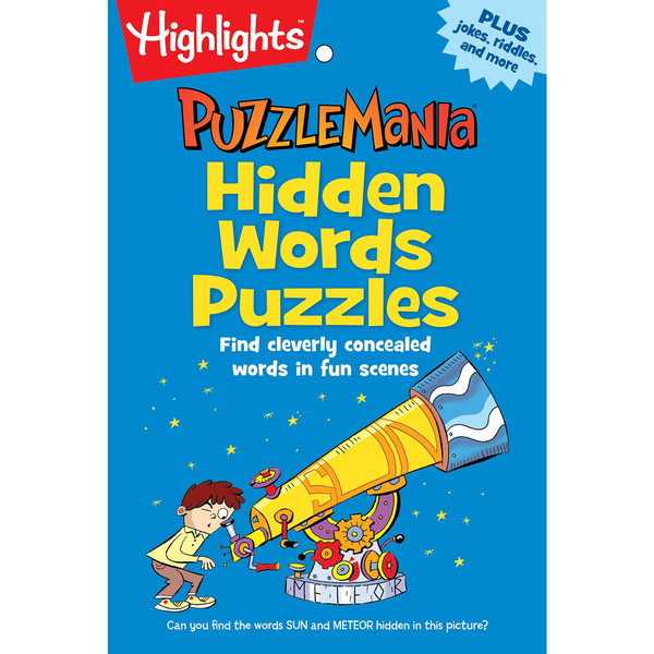Puzzlemania Hidden Words Puzzles