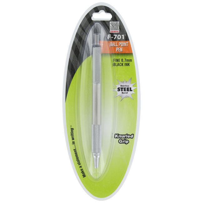 Retractable Ballpoint Black (F701)