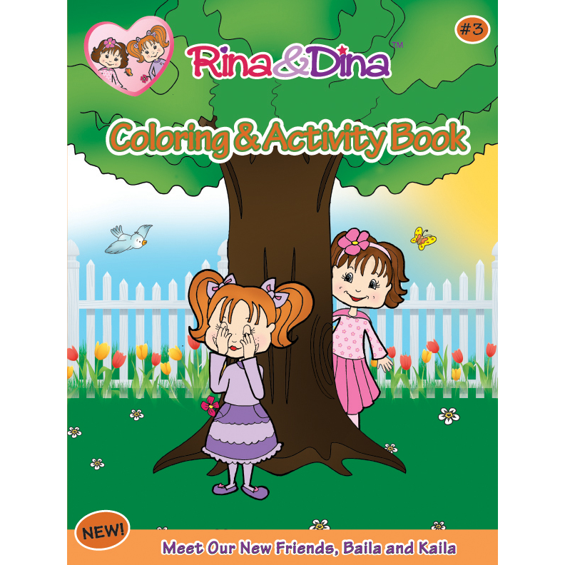 Rina & Dina Coloring Book