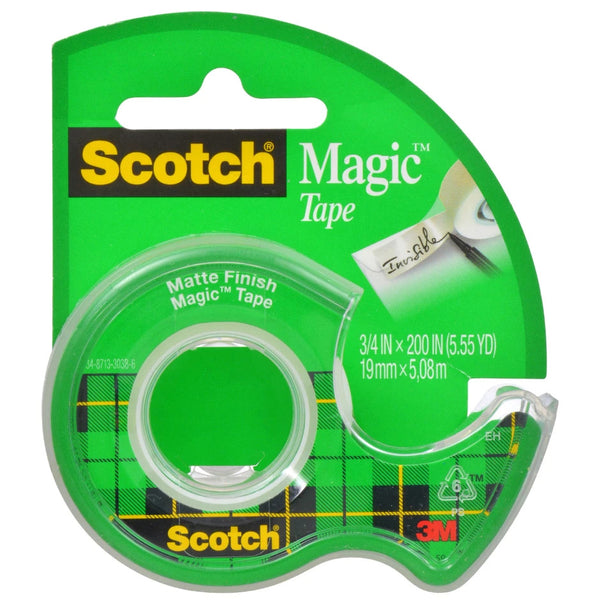Scotch Magic Tape 3/4 x 200 – Craft N Color