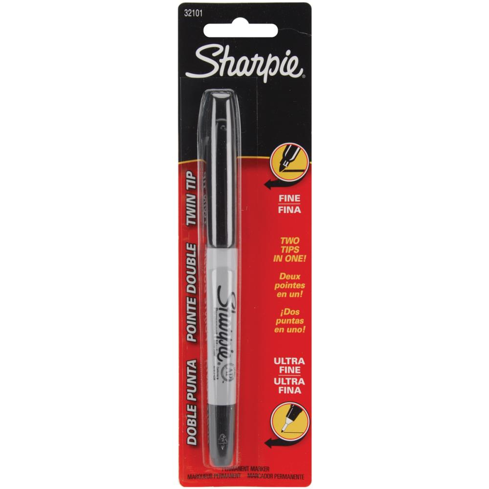 Sharpie Fine/Ultra Fine Twin Tip Permanent Marker