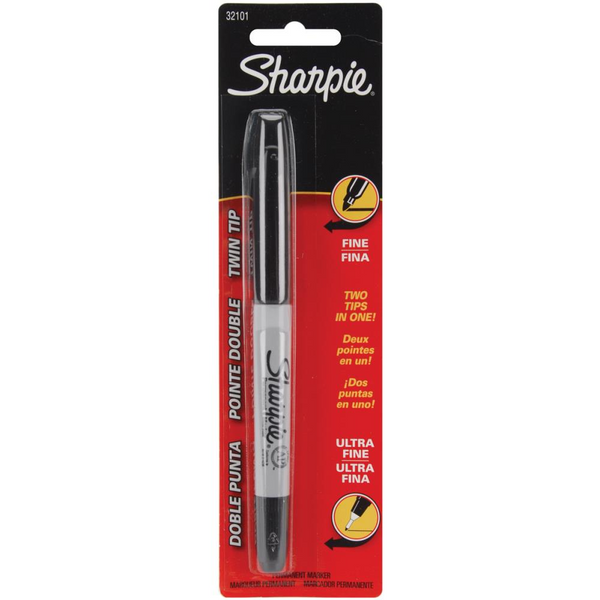 Sharpie Fine/Ultra Fine Twin Tip Permanent Marker