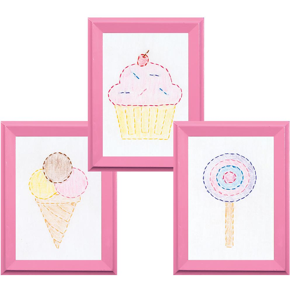 Stamped Embroidery Beginners Kit Treat