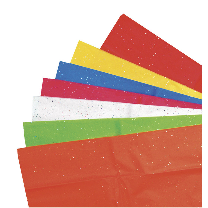 Glitter Embedded Tissue Paper