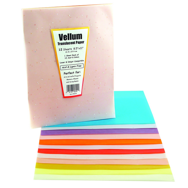 Vellum Translucent Paper – Craft N Color