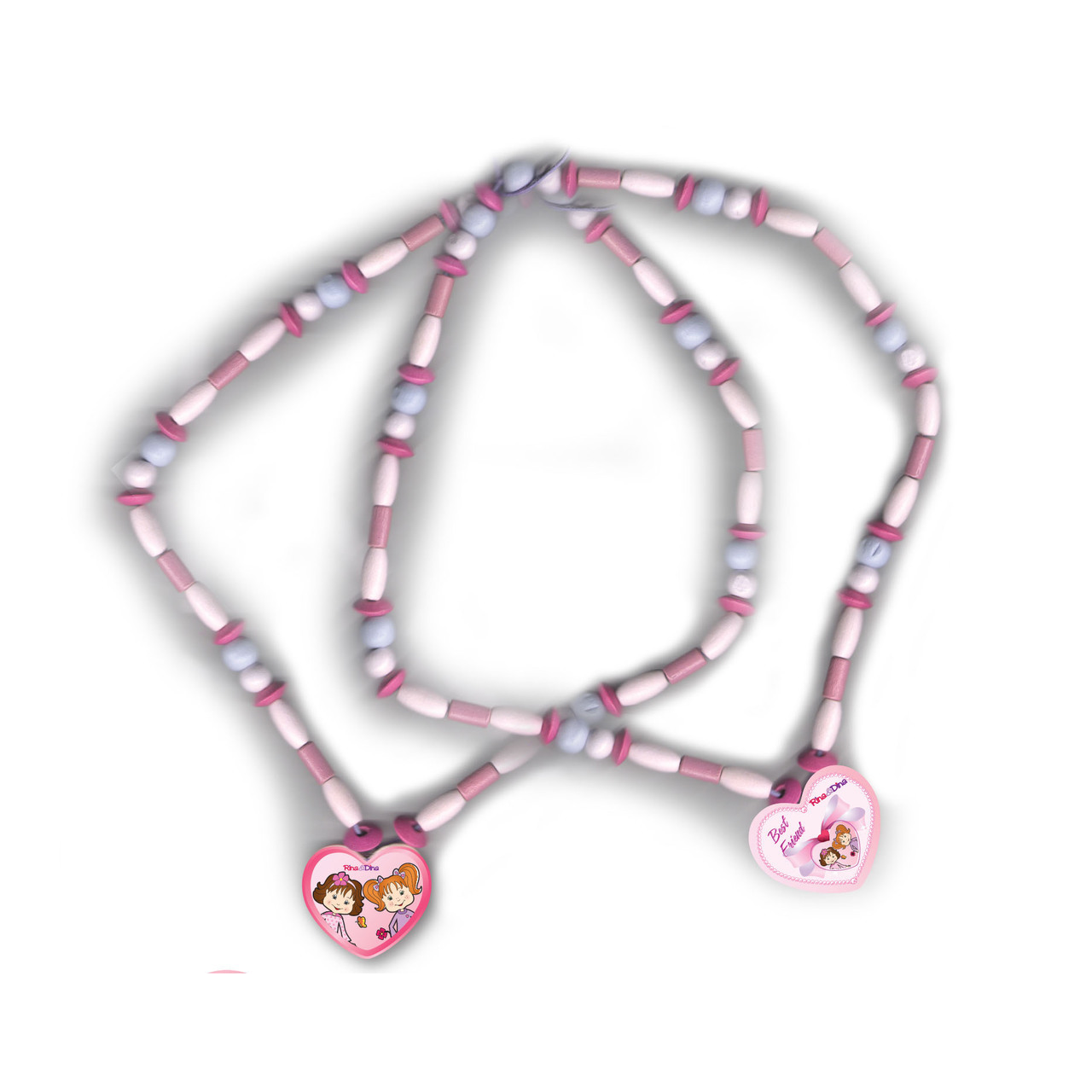 Wooden Beads & Charms Necklace Kit