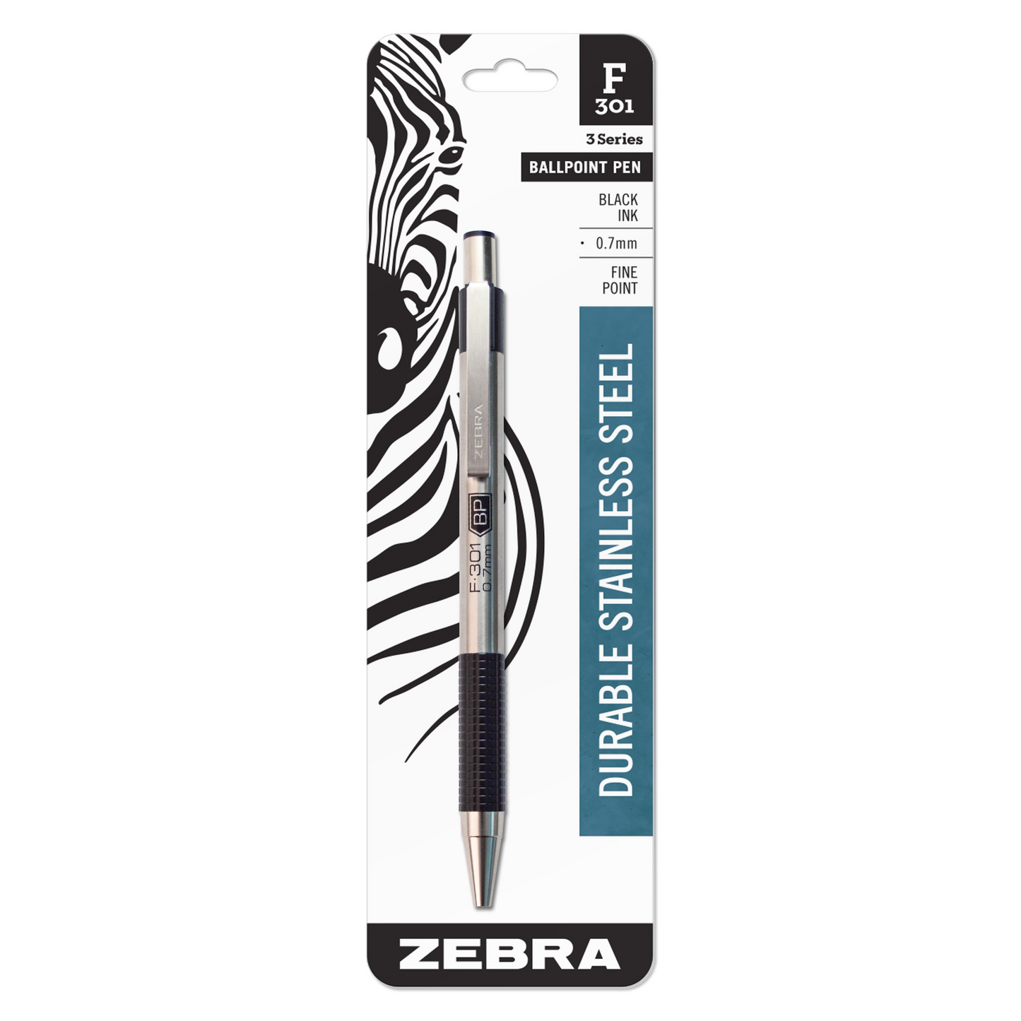 Zebra Black Fine Point Pen (F301)