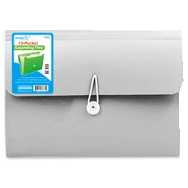 13 Pocket Letter Size Expanding File Folder