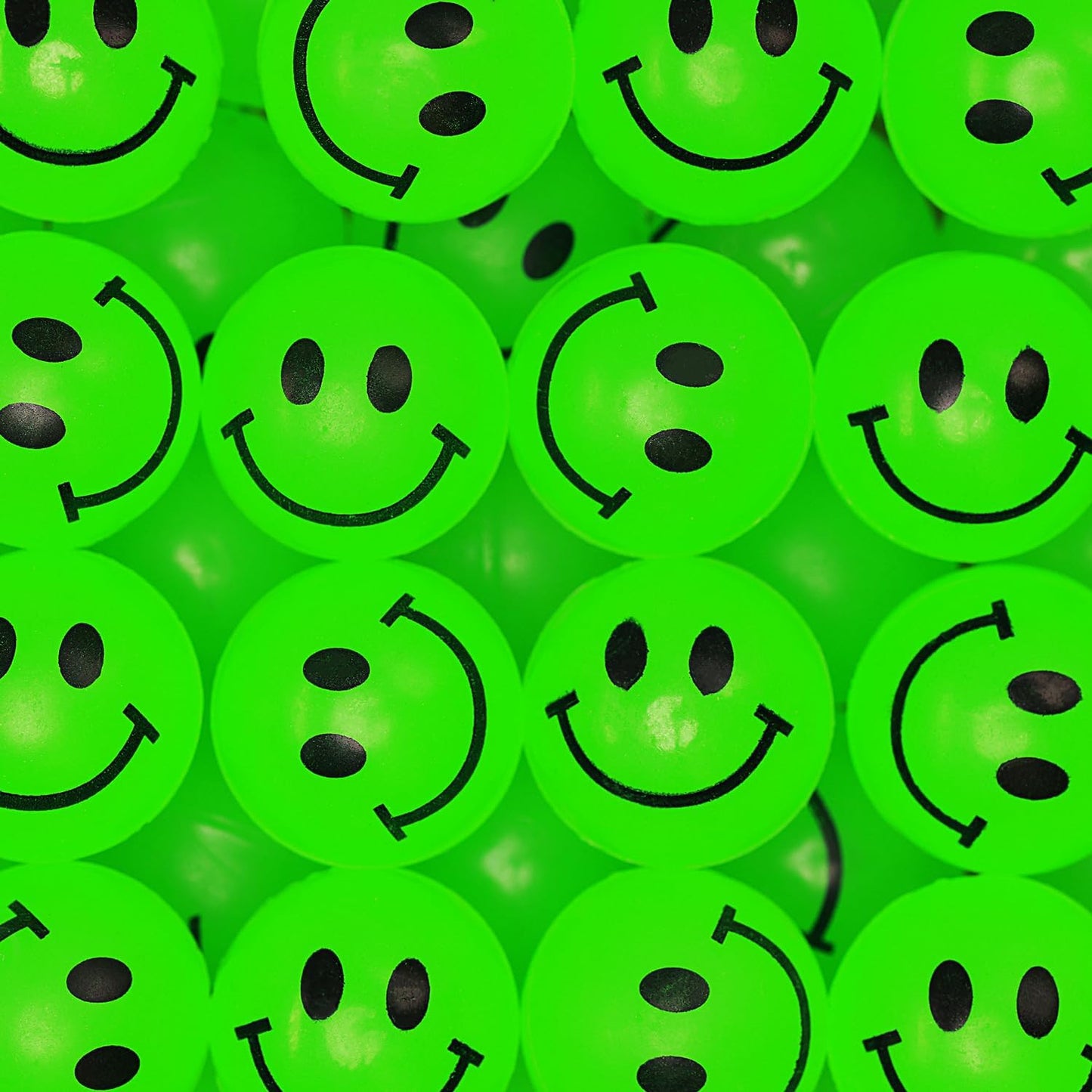 1" Glow In Dark Smile Face Ball (27mm)