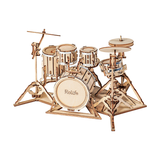 3D Wooden Puzzle Drum