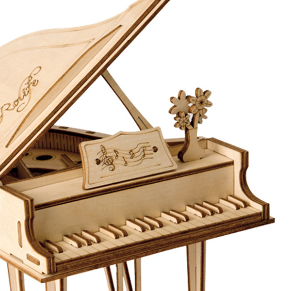 Con questo Pianoforte in legno Puzzle 3D in OFFERTA ti sentirai come il  pianista sull'oceano! Suona anche - Webnews