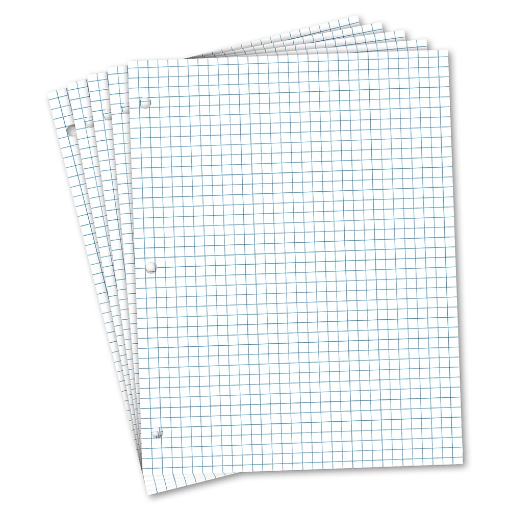 4 Quad Graph Filler Paper, 80 Ct