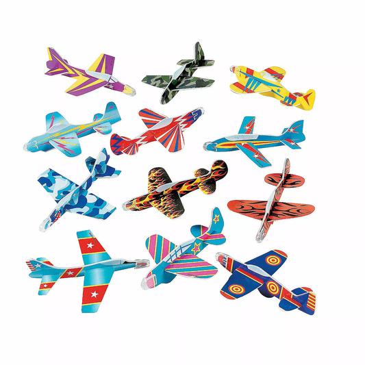 4" Mini Glider Assortment-72 Pieces