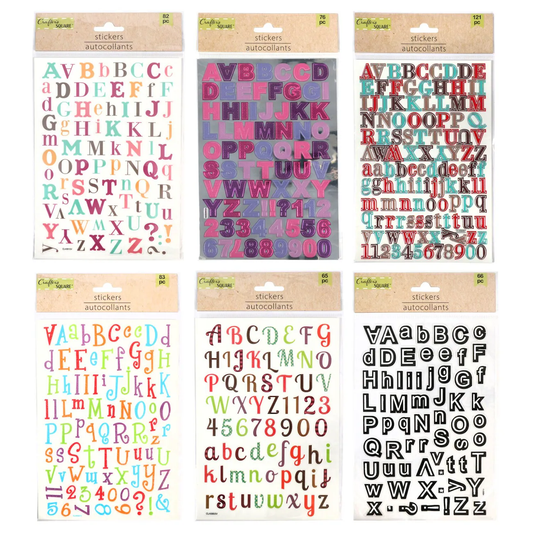 ABC Alphabet Stickers