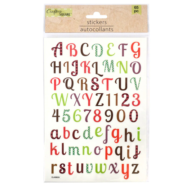 ABC Alphabet Stickers