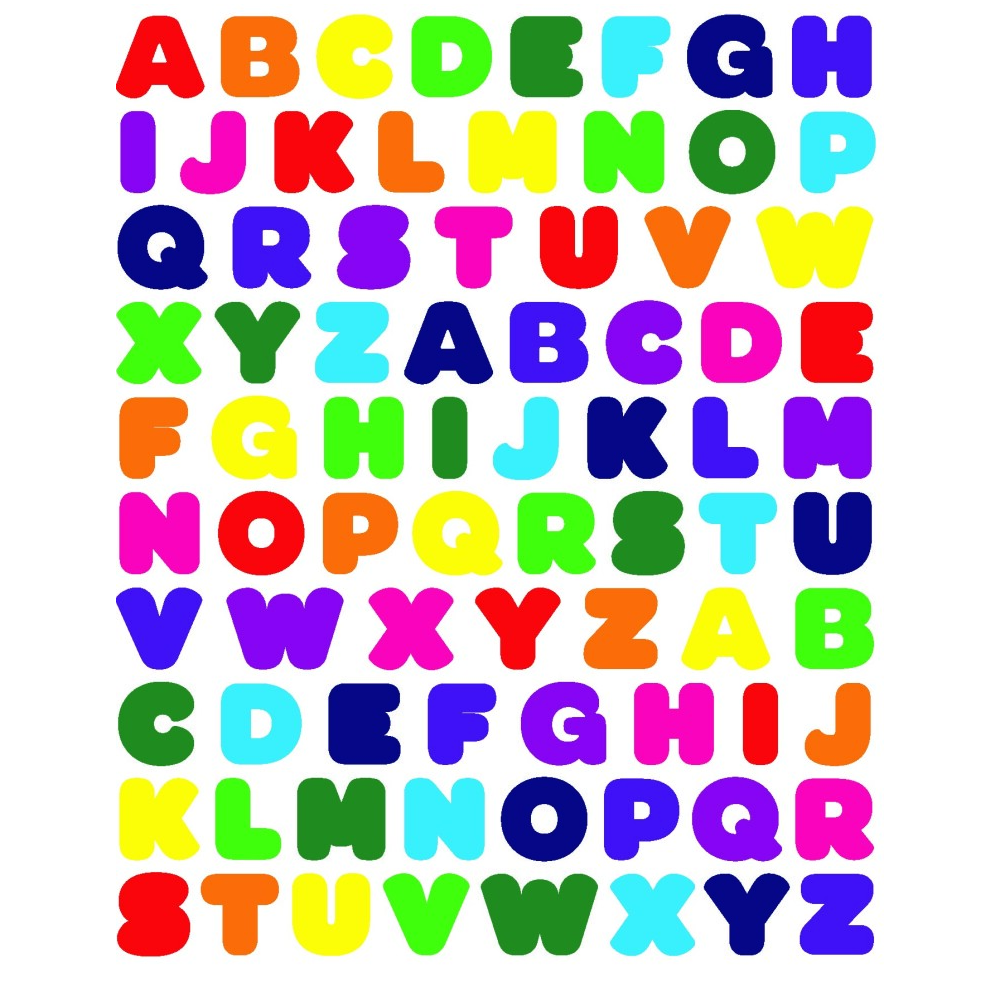 Alphabet Stickers