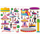 Amusement Park Sticker Kit