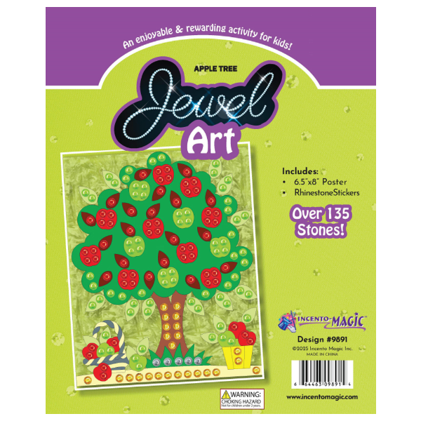 Apple Tree Jewel Art