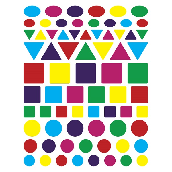 Assorted Shape Stickers – Craft N Color